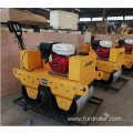 Types of vibratory road rollers Hand operated double drum soil compactors(FYL-S600)